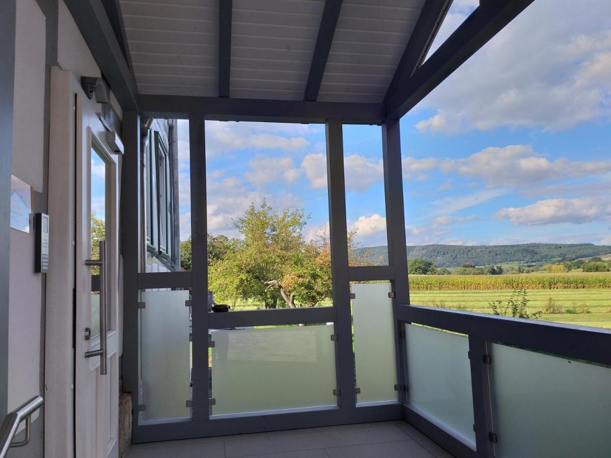 Ferienwohnungen Zum Lindenwirt Oberweser Εξωτερικό φωτογραφία